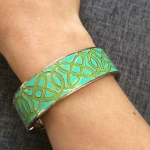Stella & Dot turquoise Eleanor enamel bracelet